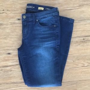 Level 99 ANTHRO Lily Skinny Straight Petite Jeans